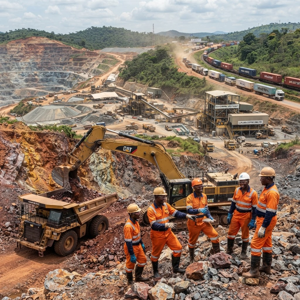Congo mining operations and global commerce